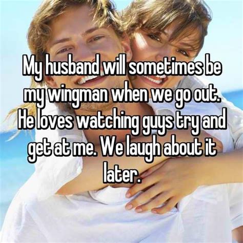 watching wife .